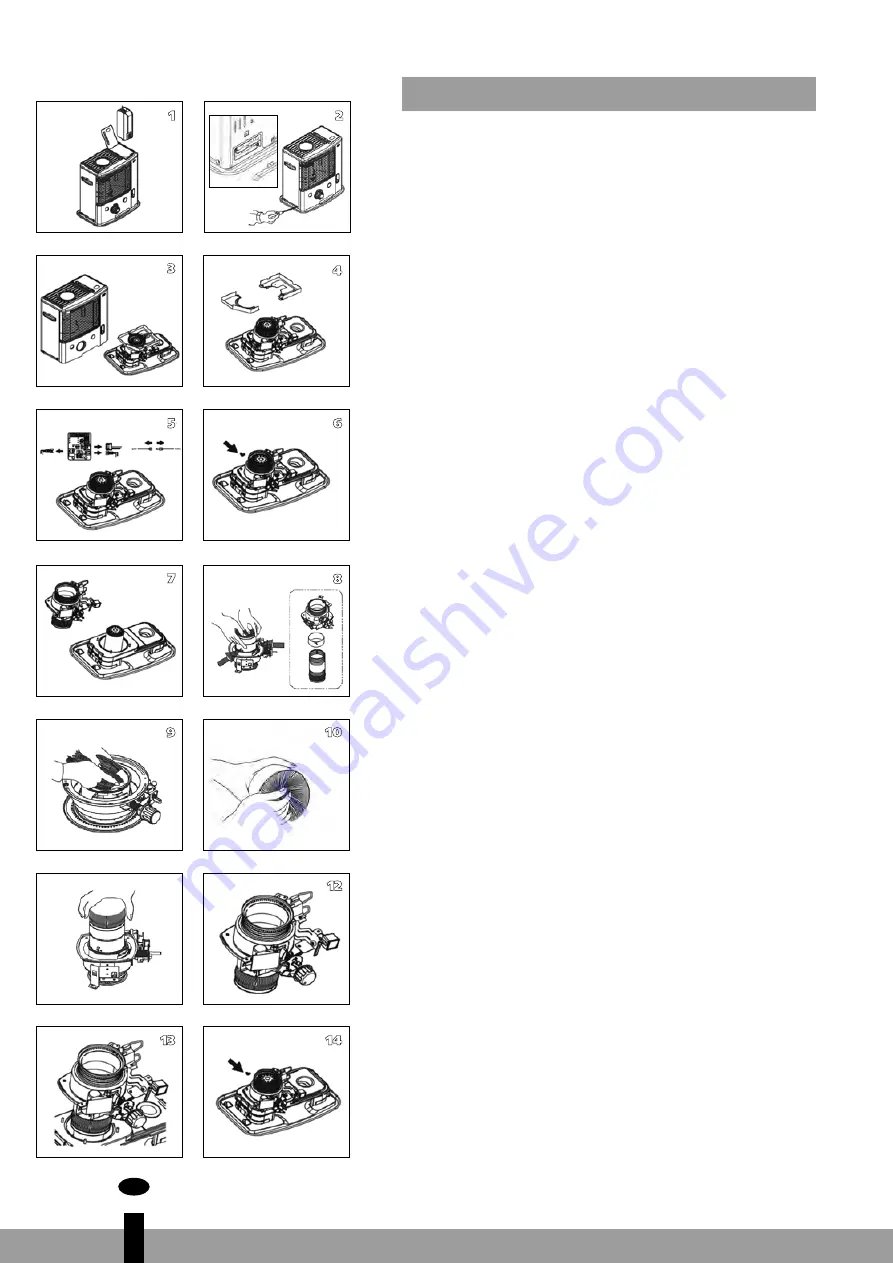 Qlima R 8128S C Operating Manual Download Page 62