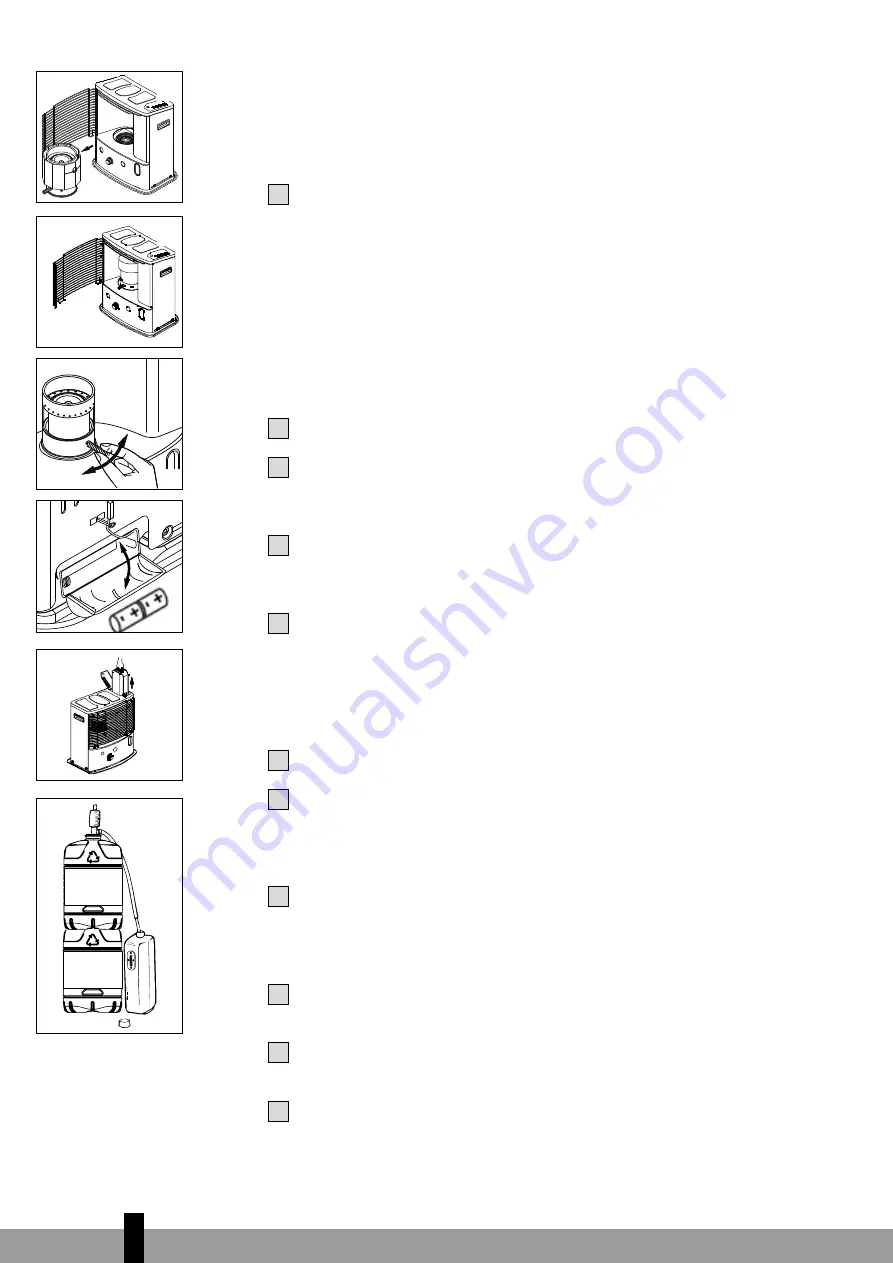 Qlima R4224TC Operating Manual Download Page 8