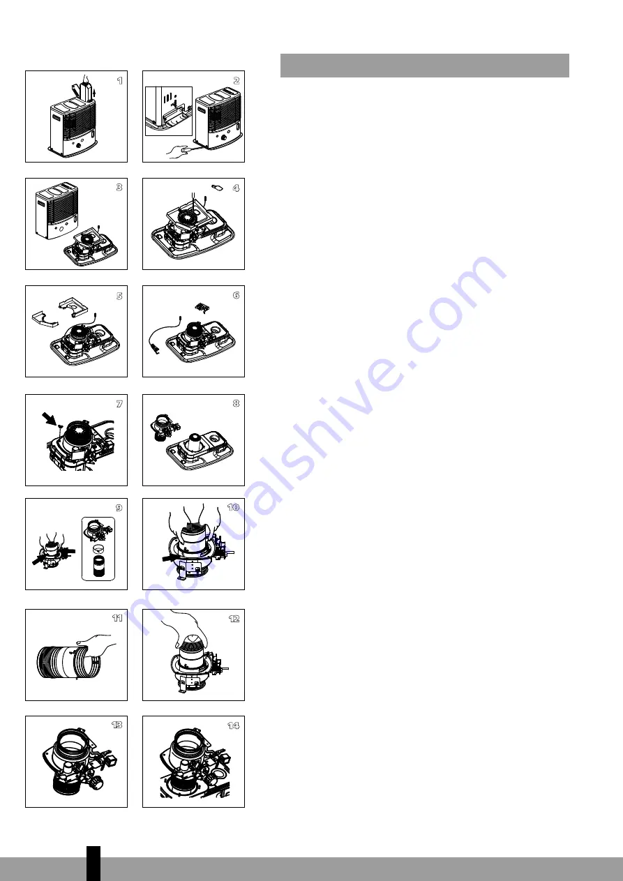 Qlima R4224TC Operating Manual Download Page 86