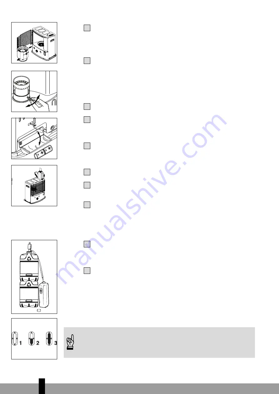 Qlima R4224TC Operating Manual Download Page 116