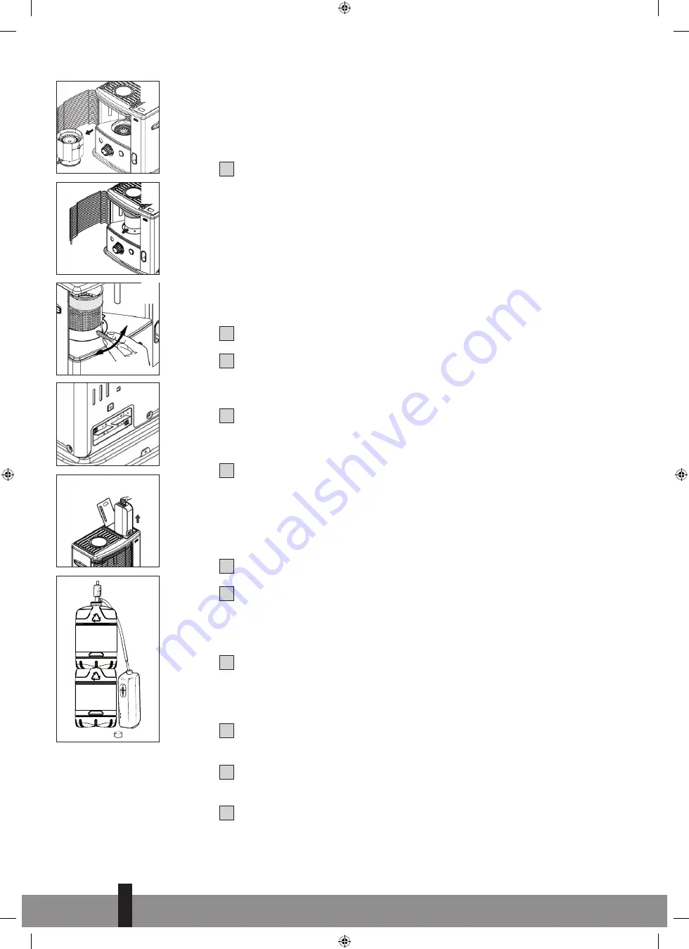 Qlima R8027C Operating Manual Download Page 8