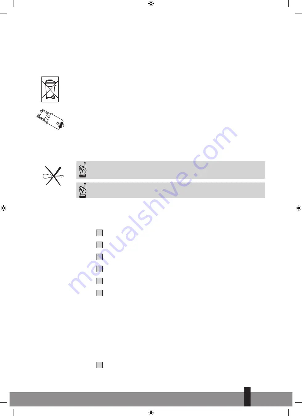 Qlima R8027C Operating Manual Download Page 107