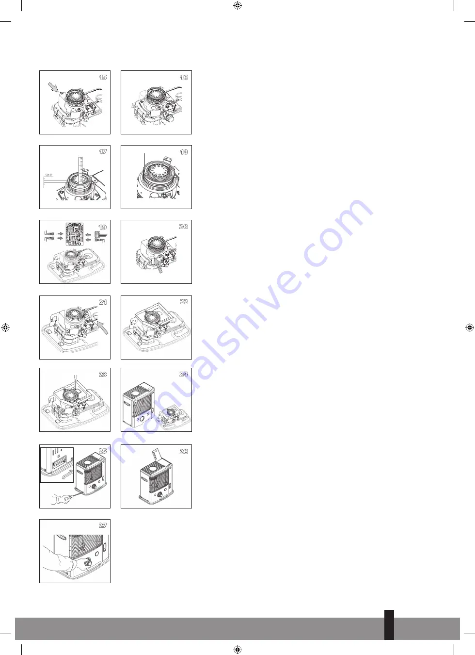 Qlima R8128C Operating Manual Download Page 27