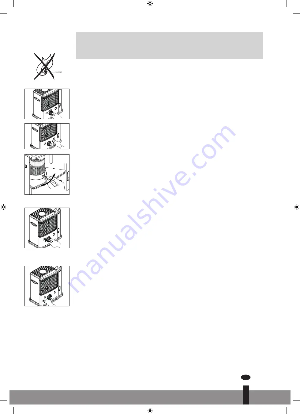 Qlima R8128C Operating Manual Download Page 57