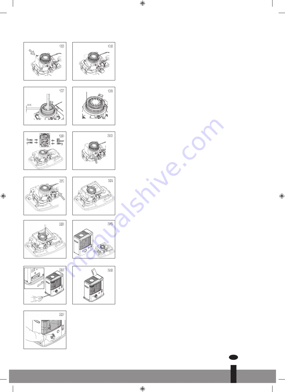 Qlima R8128C Operating Manual Download Page 63