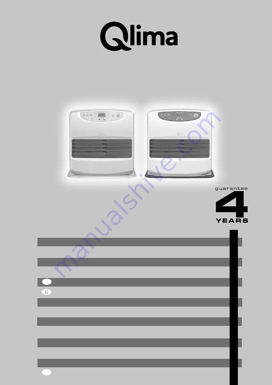 Qlima SRE 8040 TC Скачать руководство пользователя страница 1