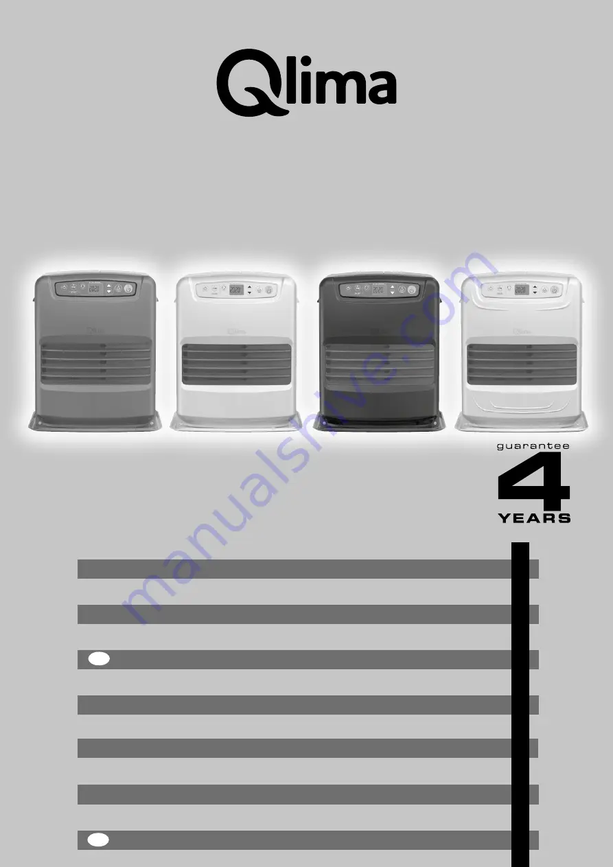 Qlima SRE3430C-2 Operating Manual Download Page 1