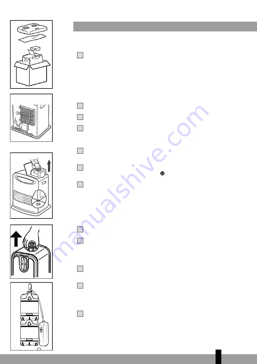 Qlima SRE3430C Operating Manual Download Page 9