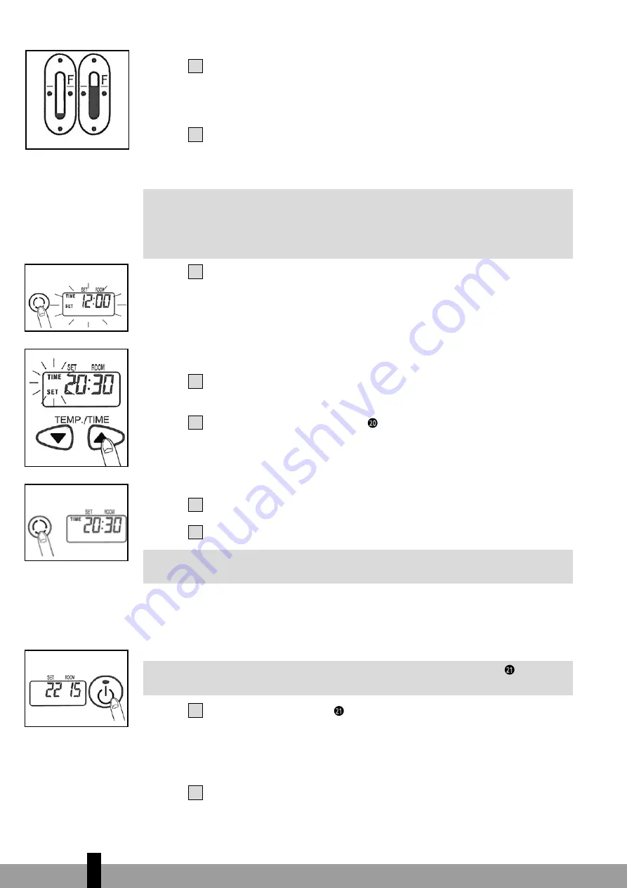 Qlima SRE3430C Operating Manual Download Page 10