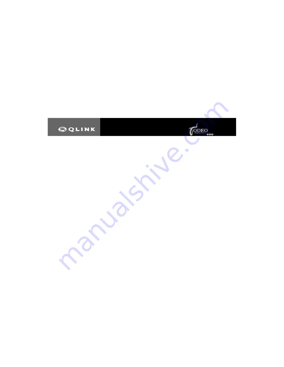 Qlink RD400 User Manual Download Page 91