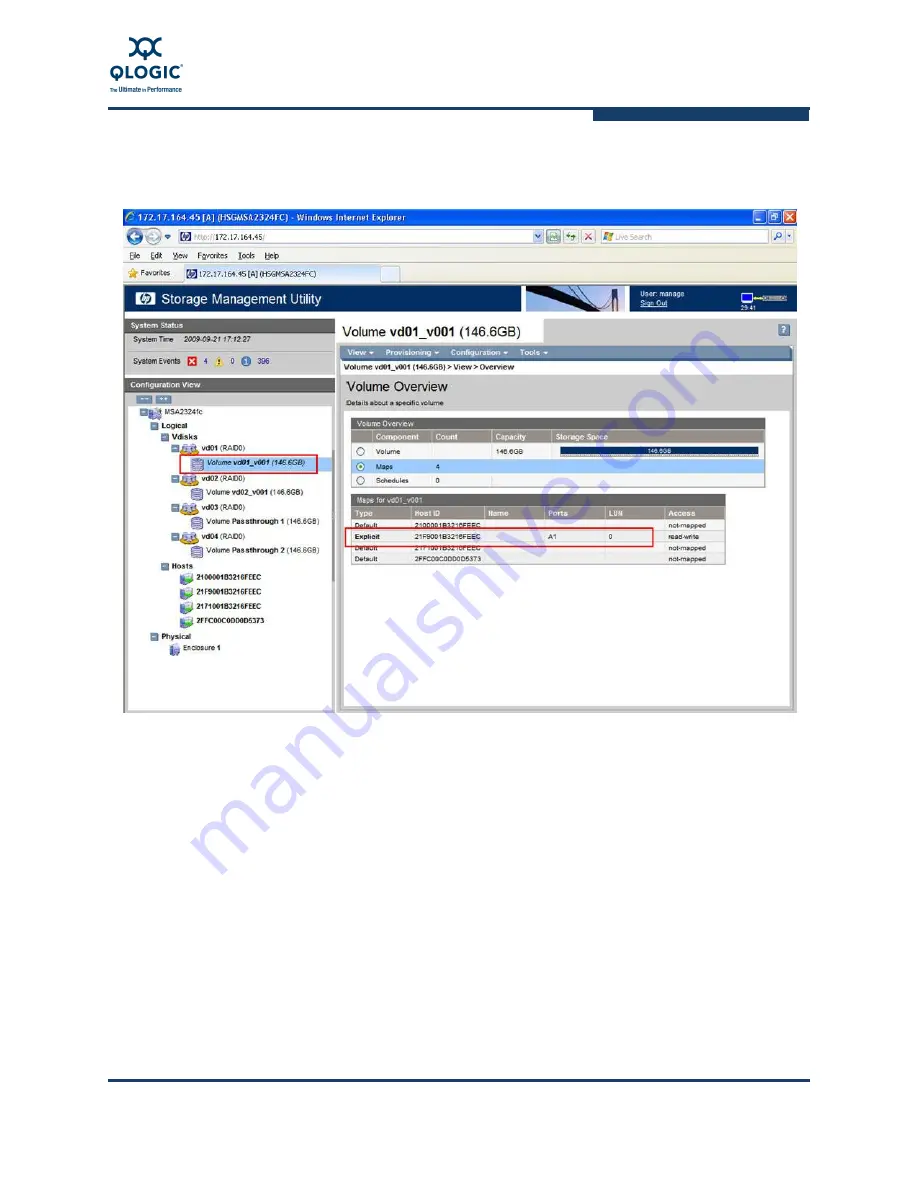 Qlogic Fibre Channel NPIV Storage Networking Guide Manual Download Page 69