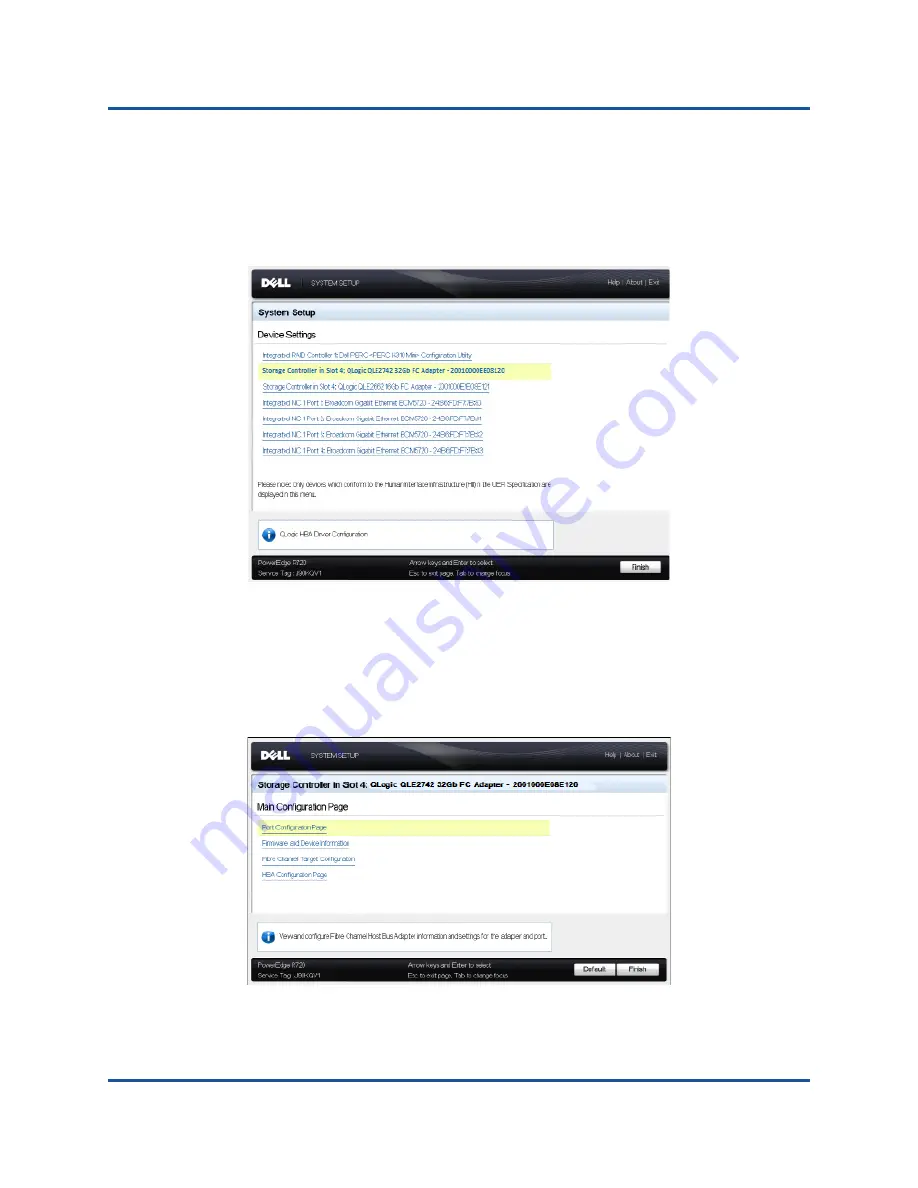 Qlogic QLE2740L-DEL User Manual Download Page 72