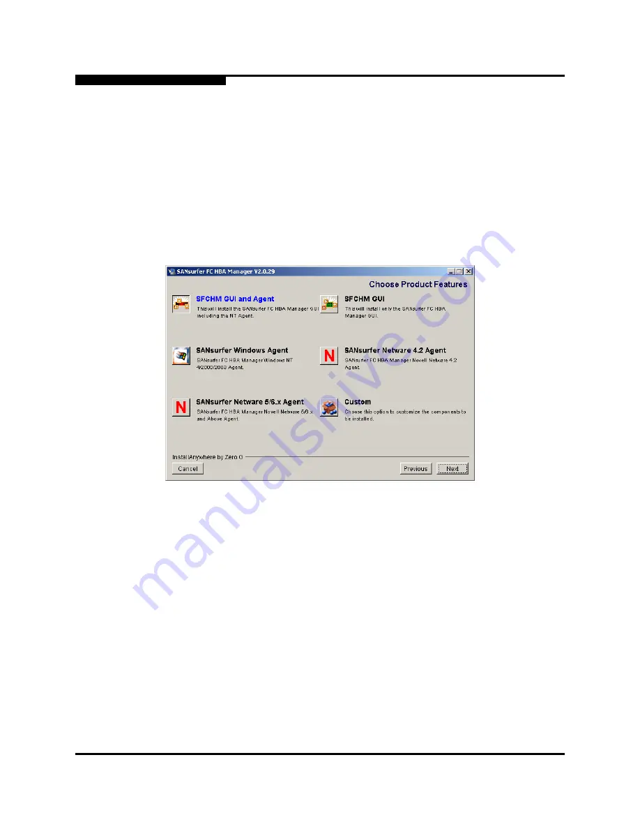 Qlogic SANsurfer FC HBA Manager Application User Manual Download Page 34