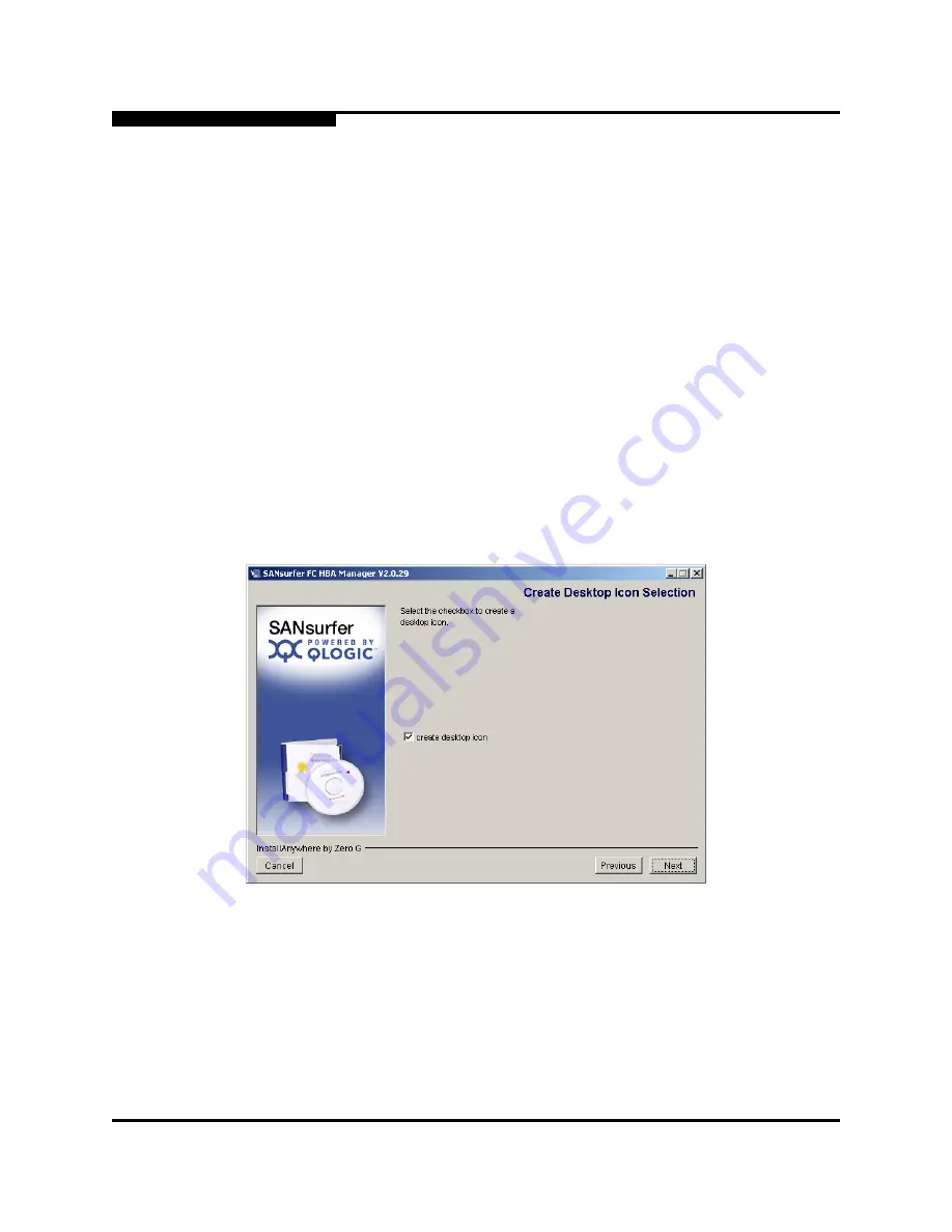 Qlogic SANsurfer FC HBA Manager Application User Manual Download Page 38