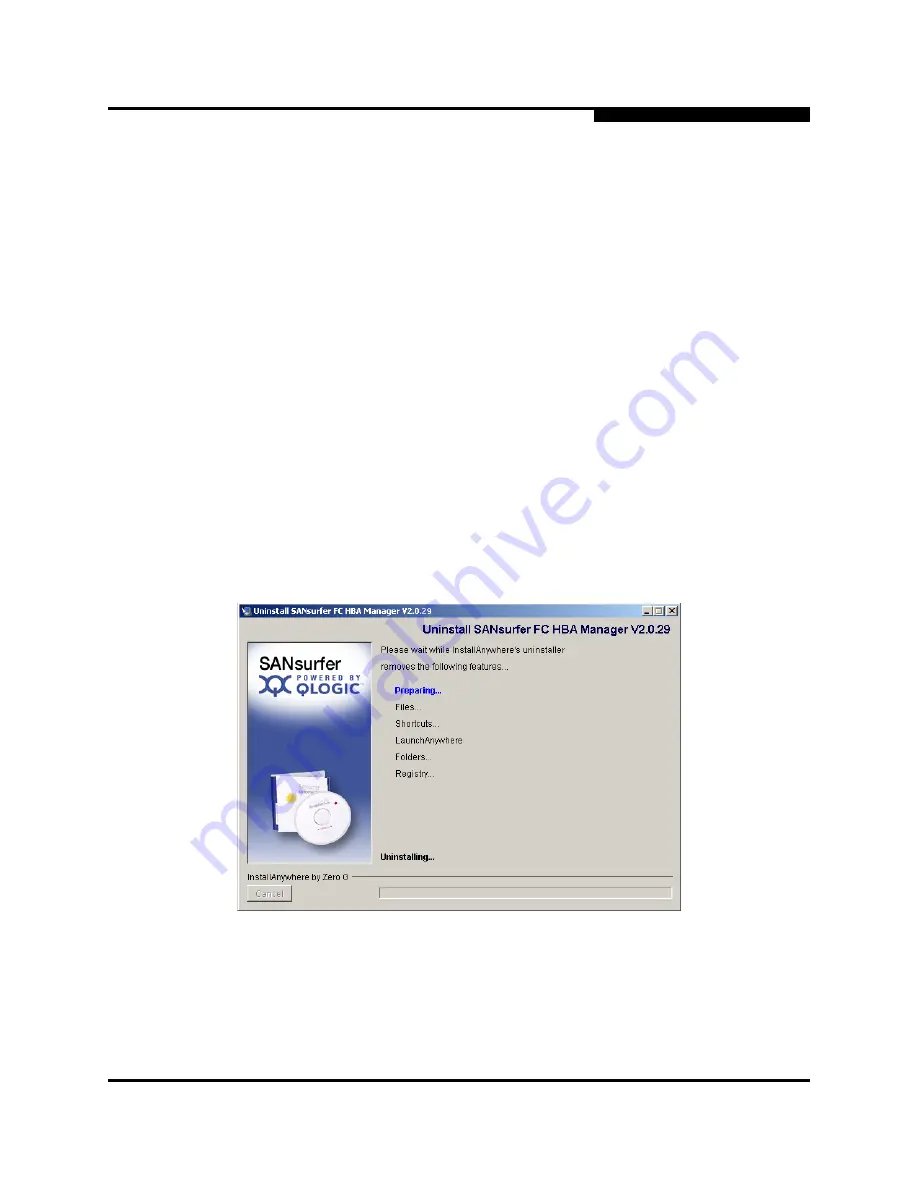 Qlogic SANsurfer FC HBA Manager Application User Manual Download Page 43