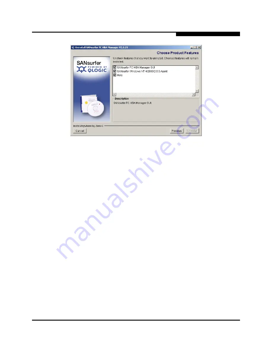 Qlogic SANsurfer FC HBA Manager Application User Manual Download Page 45