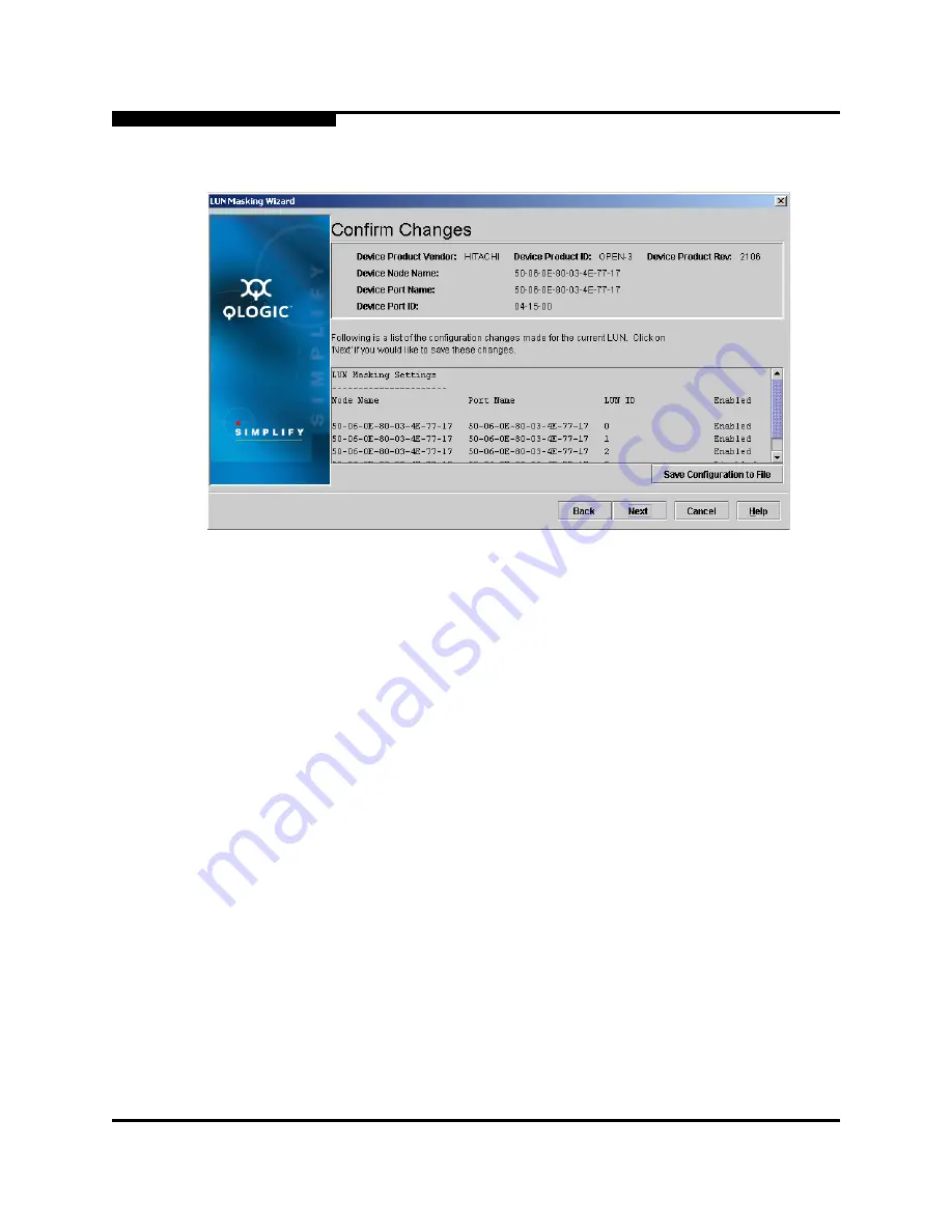 Qlogic SANsurfer FC HBA Manager Application User Manual Download Page 92