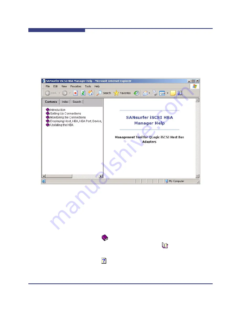 Qlogic SANsurfer iSCSI HBA Manager User Manual Download Page 62
