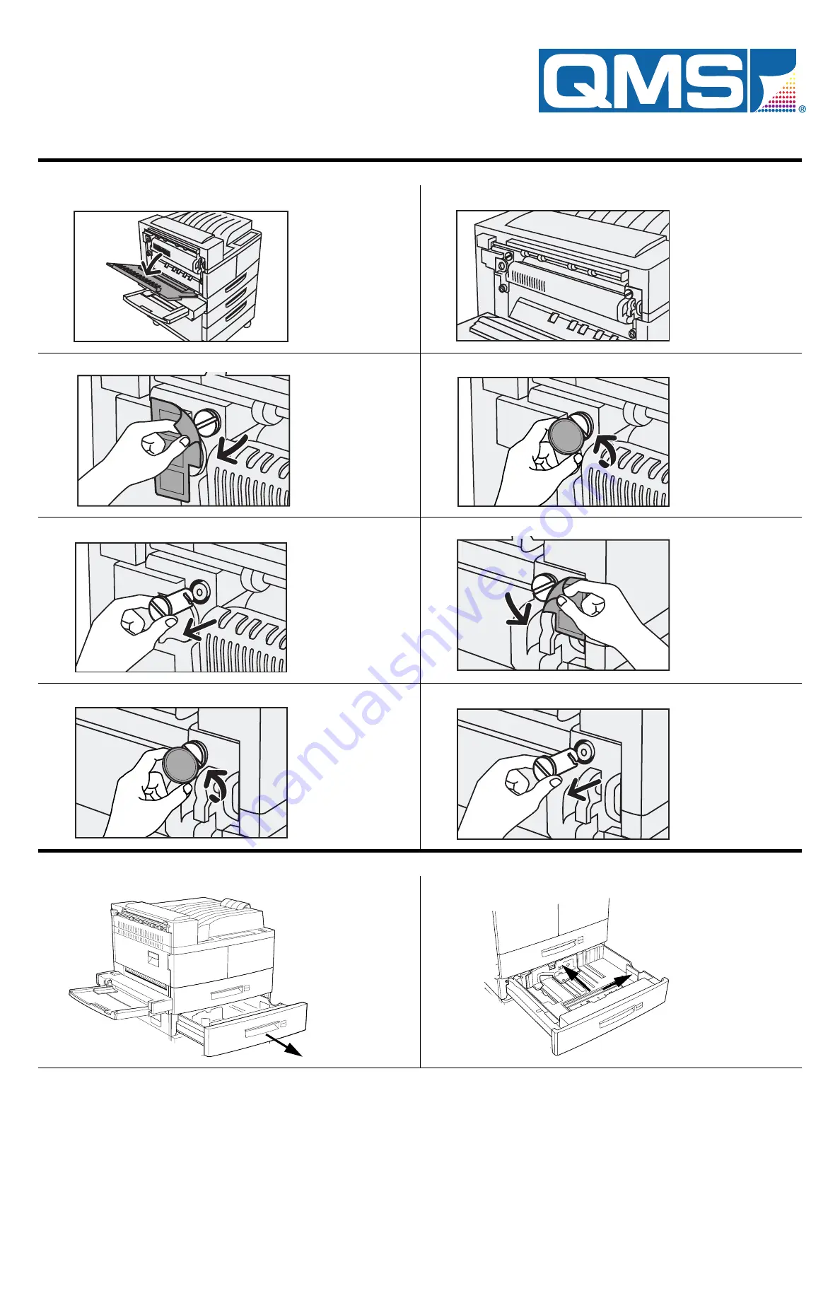 QMS 3260 Quick Setup Manual Download Page 2