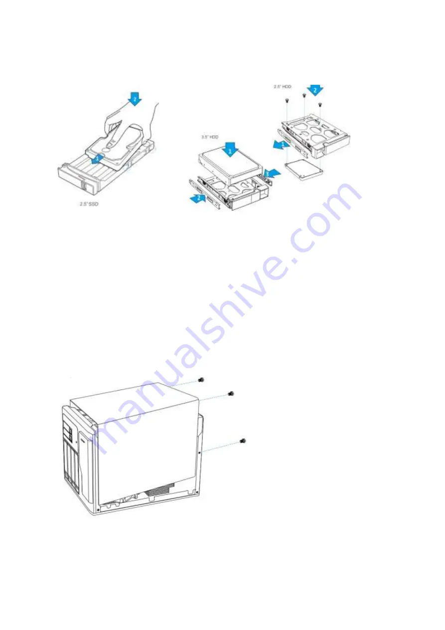 QNAP TVS-X82 Скачать руководство пользователя страница 23