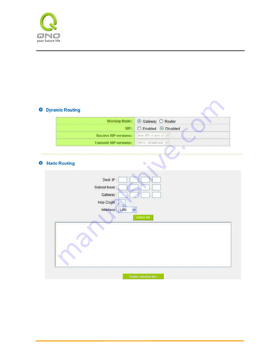 QNO 4WAN User Manual Download Page 166