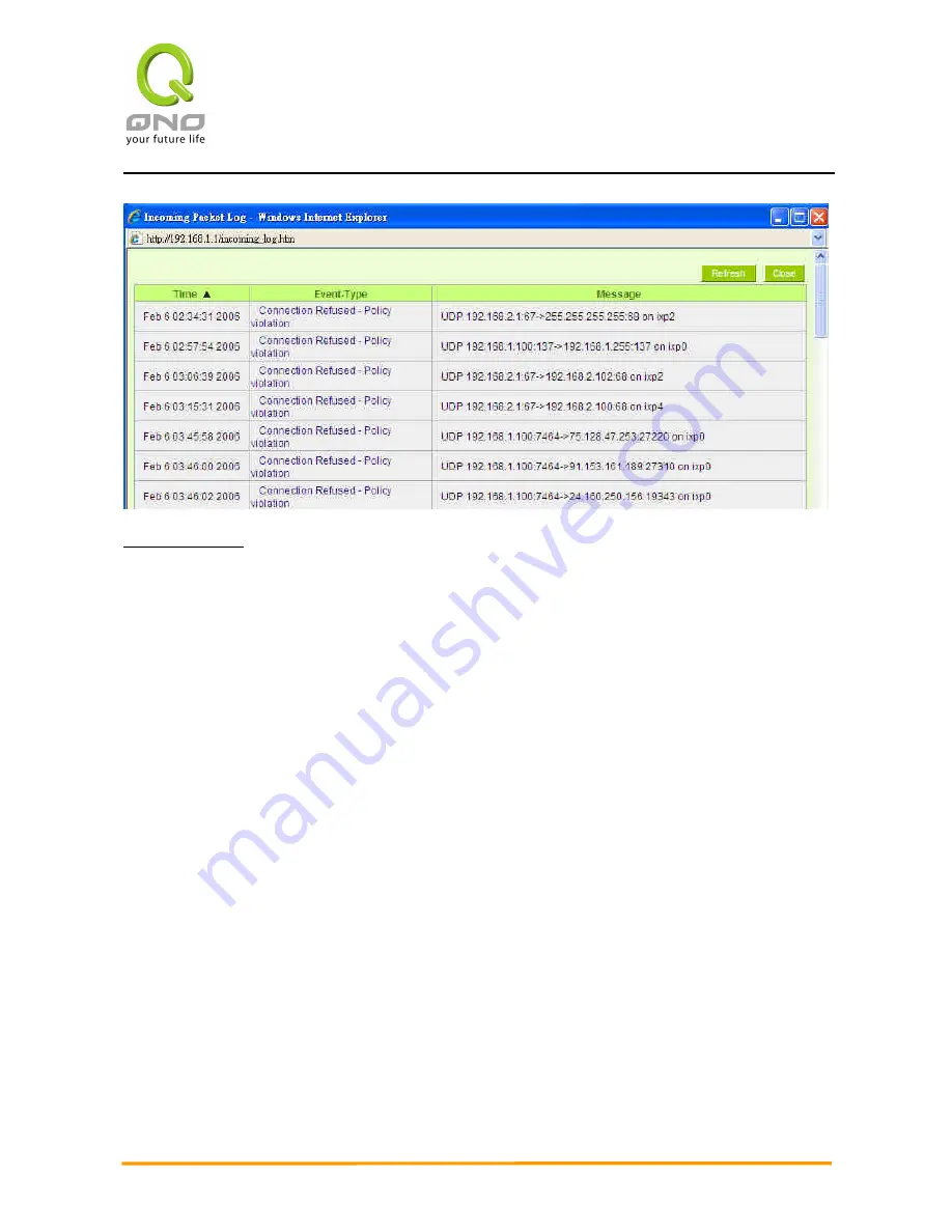 QNO 4WAN User Manual Download Page 191