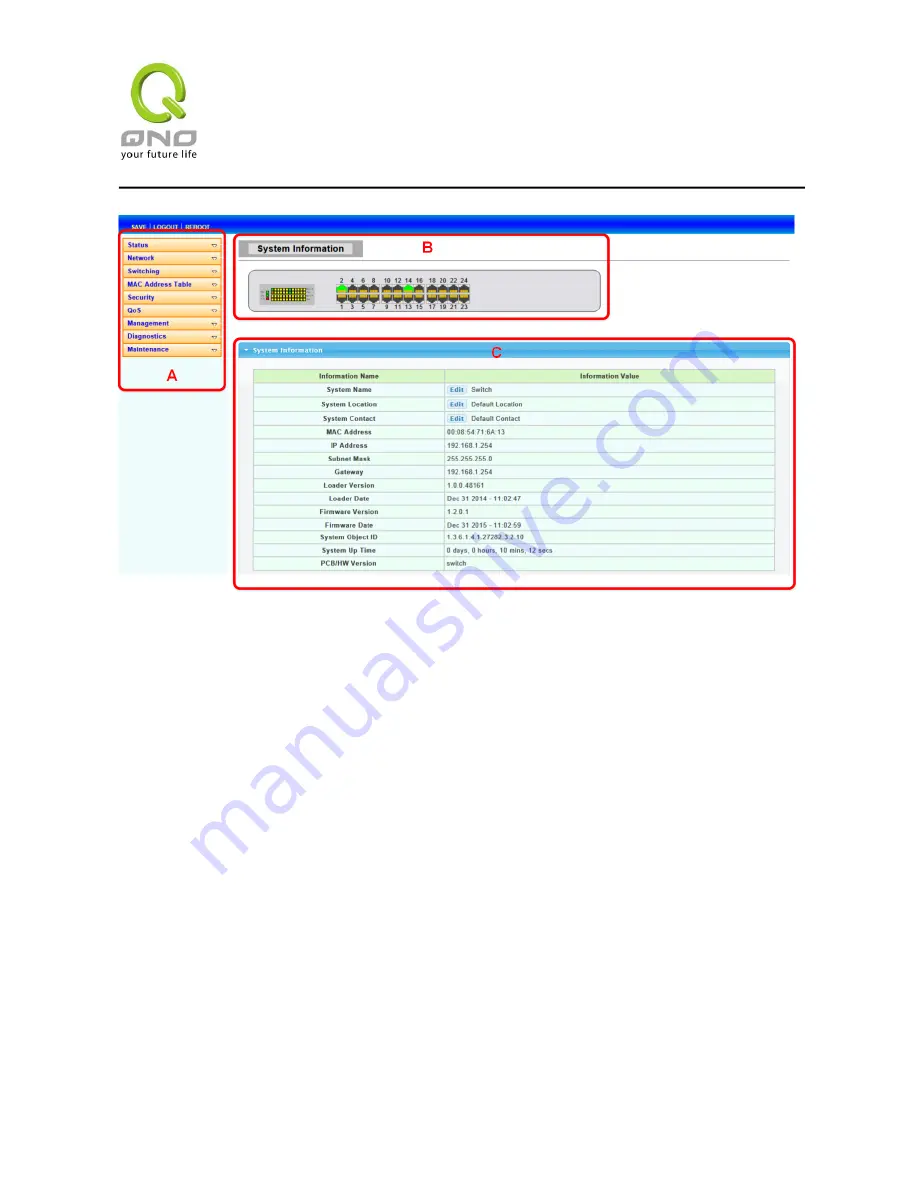 QNO QMS1024G User Manual Download Page 11