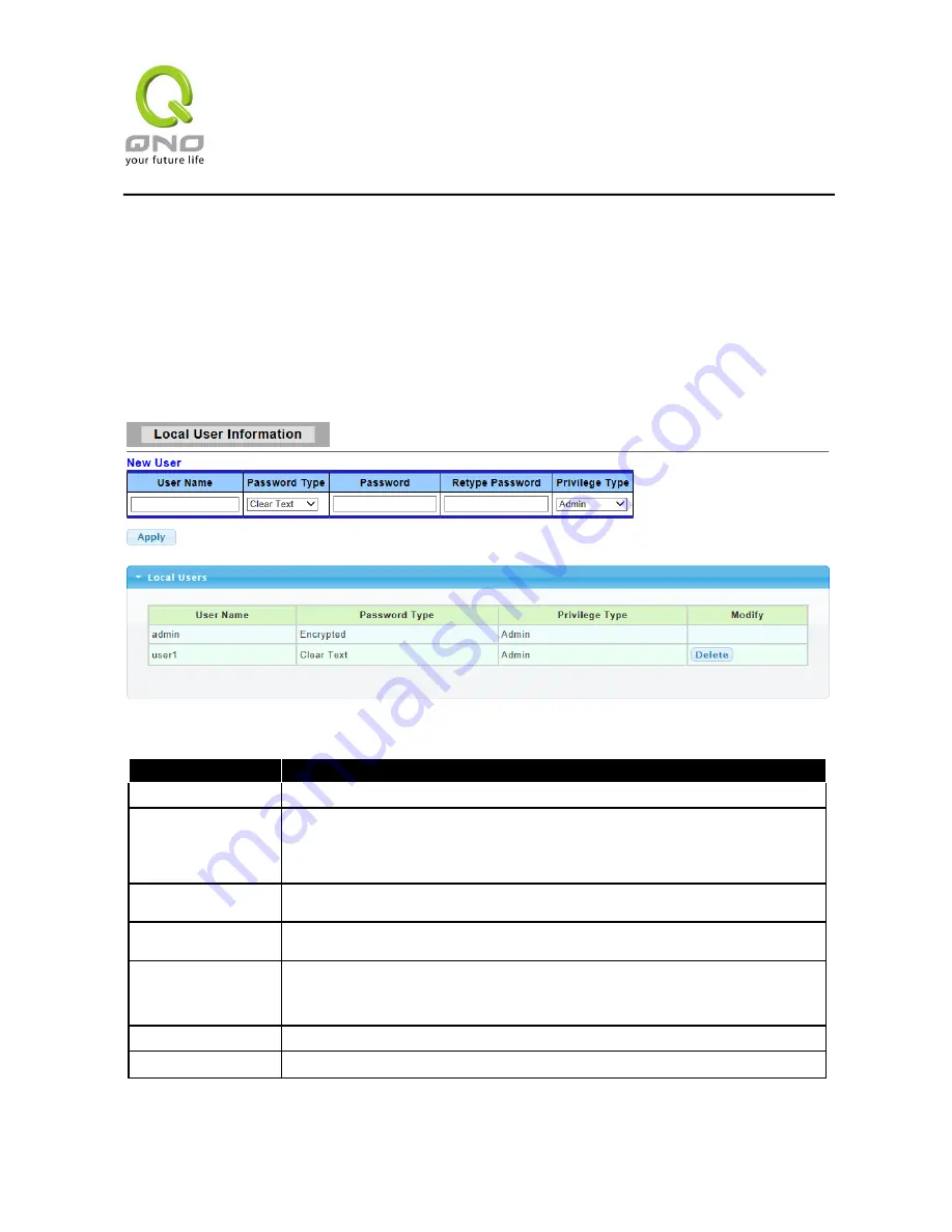 QNO QMS1024G Скачать руководство пользователя страница 110