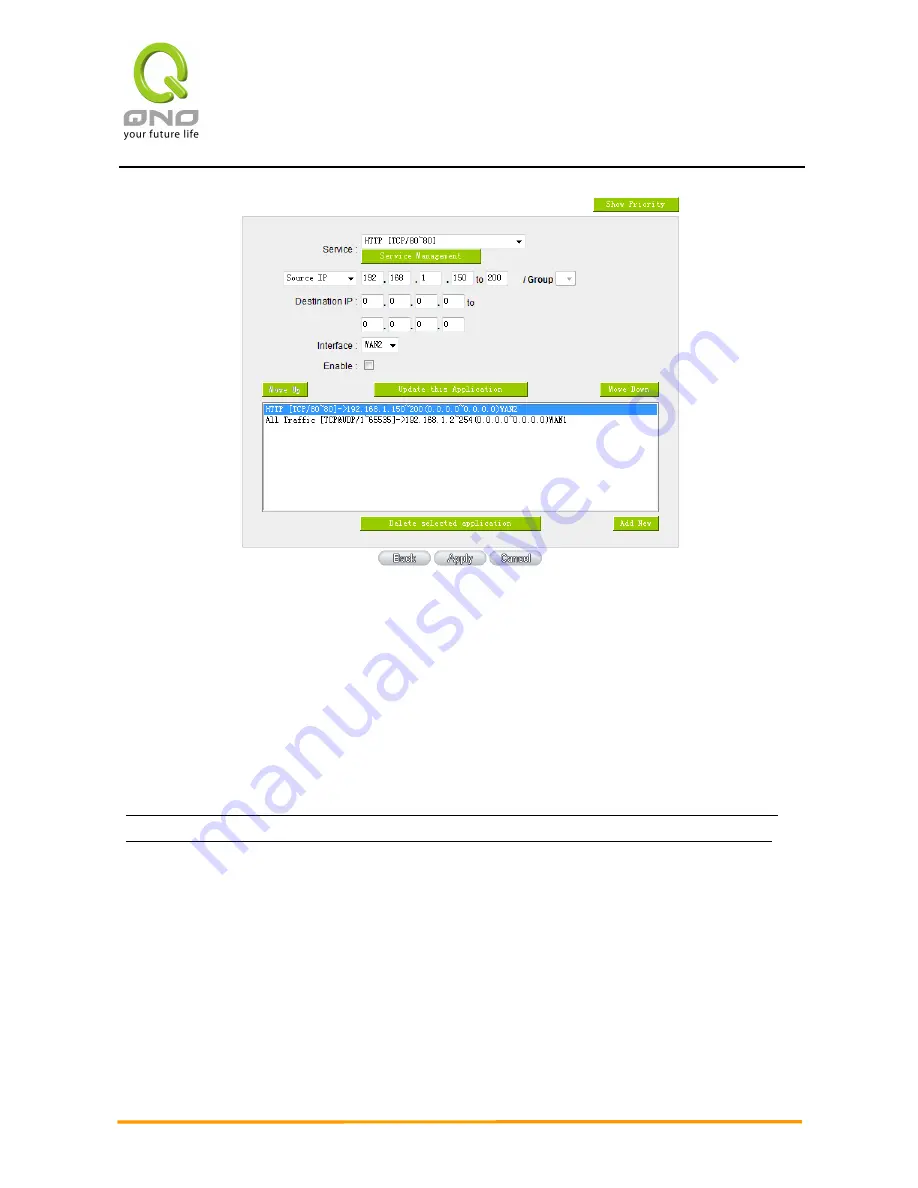 QNO QVF7411 User Manual Download Page 58