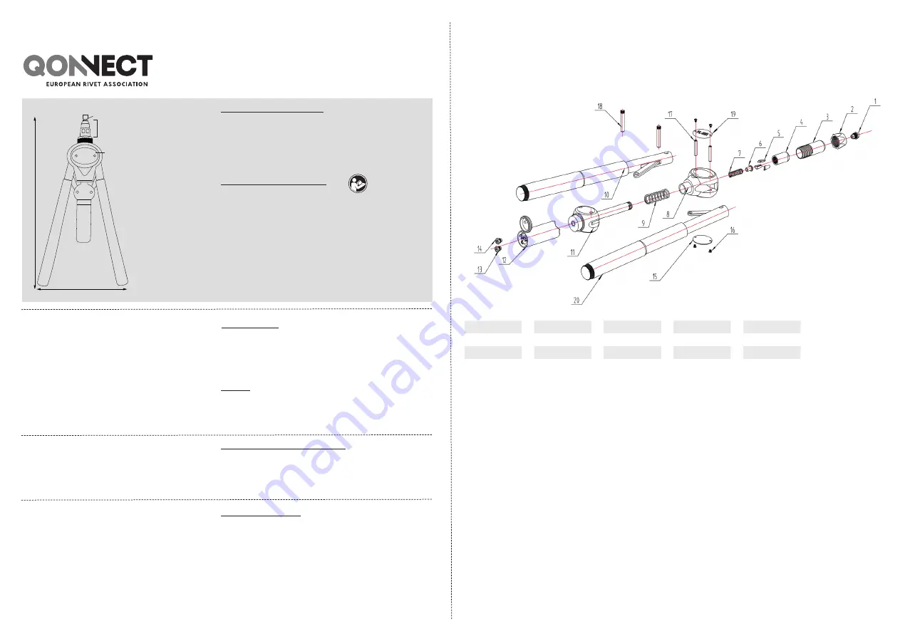 Qonnect PL-50R Operating Instructions Download Page 1