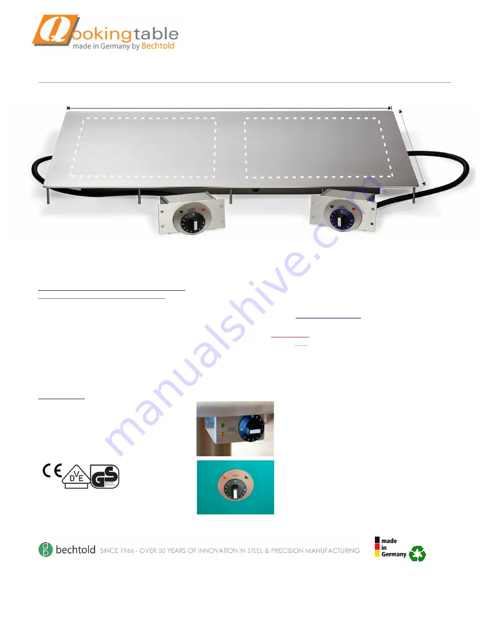 QookingTable MO-111 Скачать руководство пользователя страница 1