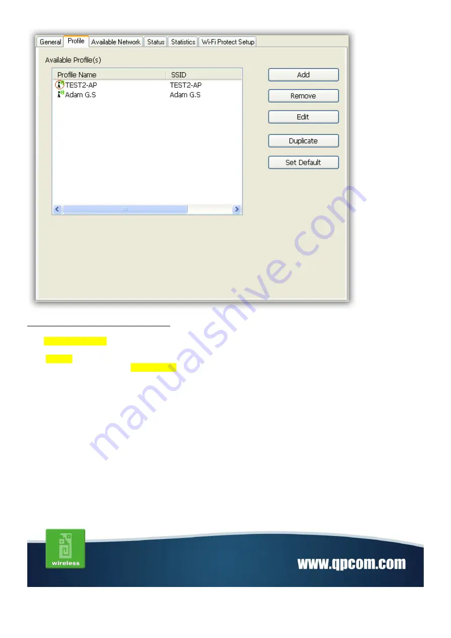 qpcom QP-W1510NUSB User Manual Download Page 15