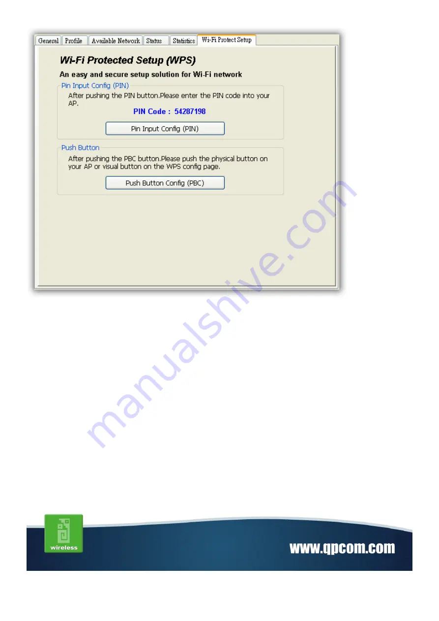 qpcom QP-W1510NUSB User Manual Download Page 20