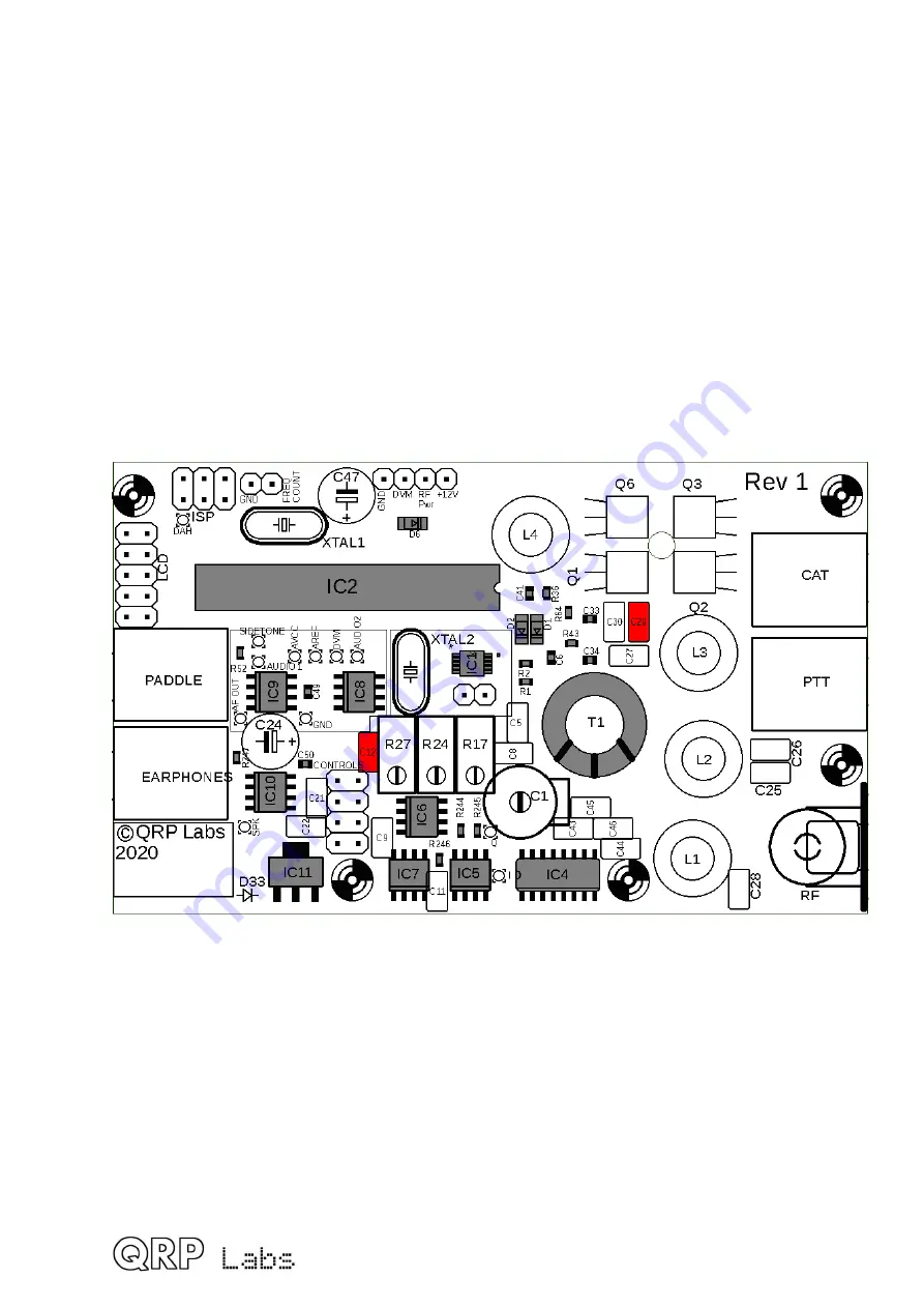 QRP Labs QCX-mini CW Скачать руководство пользователя страница 31