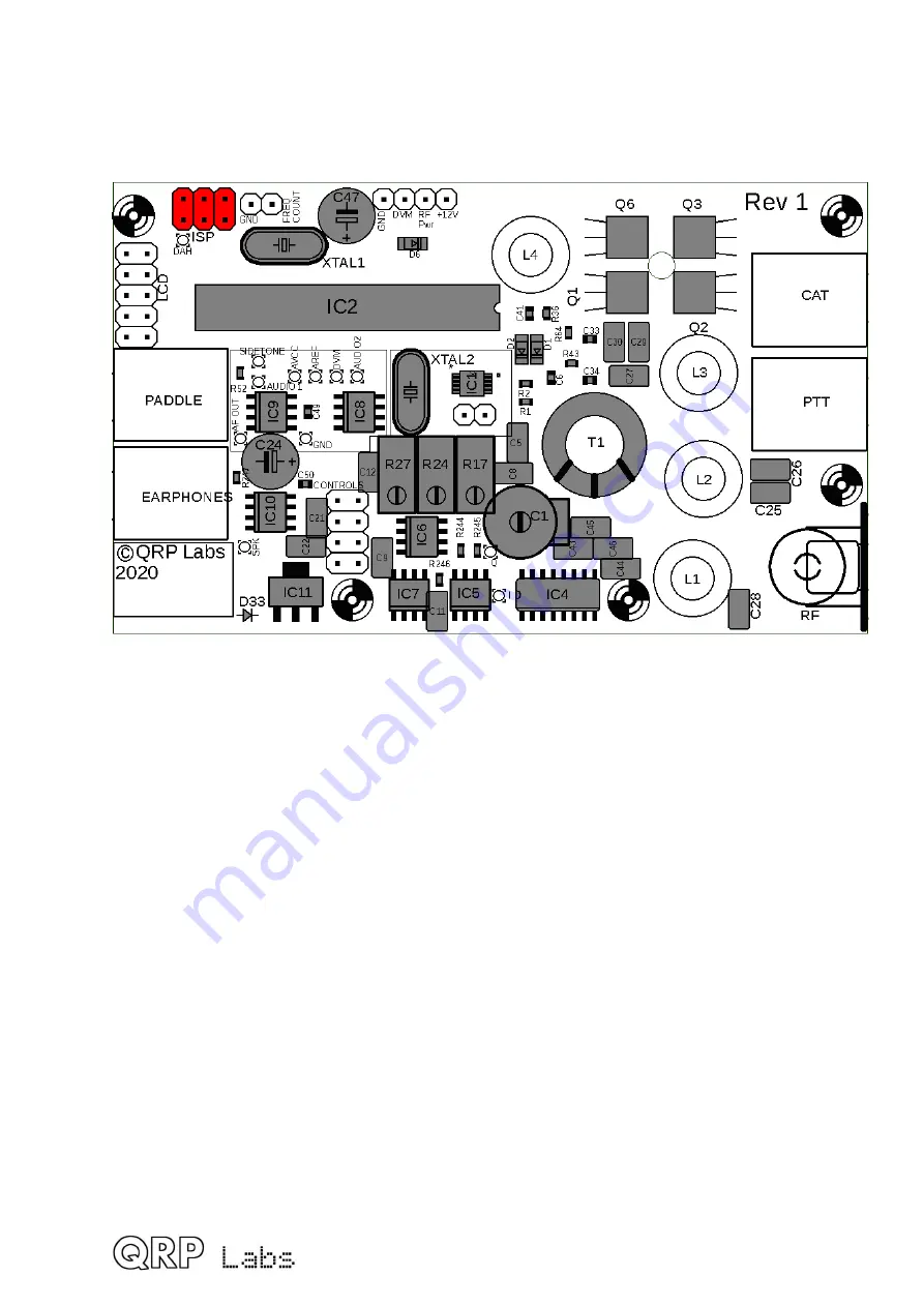 QRP Labs QCX-mini CW Скачать руководство пользователя страница 48