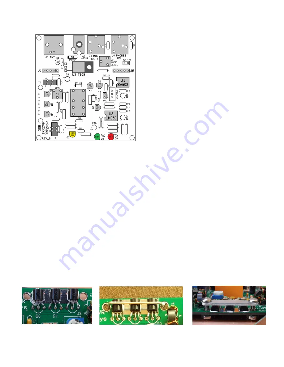 QRPGuys DSB Digital Transceiver Kit Manual Download Page 5