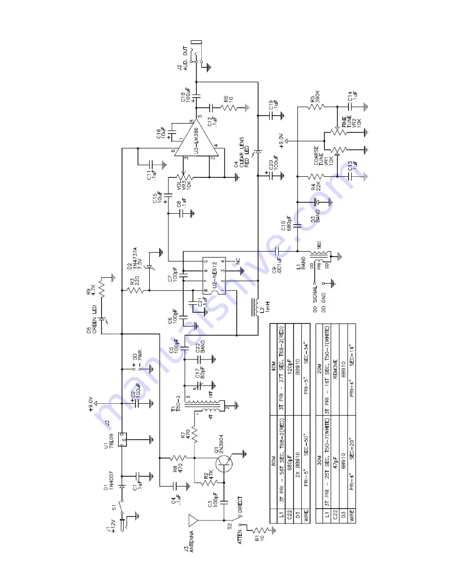 QRPGuys K8TND Скачать руководство пользователя страница 7