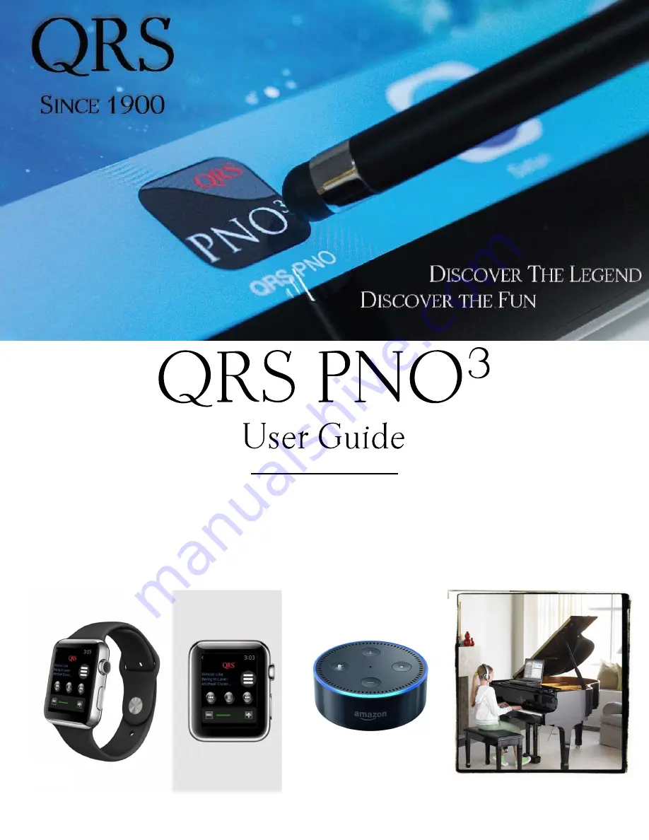 QRS Music Technologies 700050A Скачать руководство пользователя страница 1