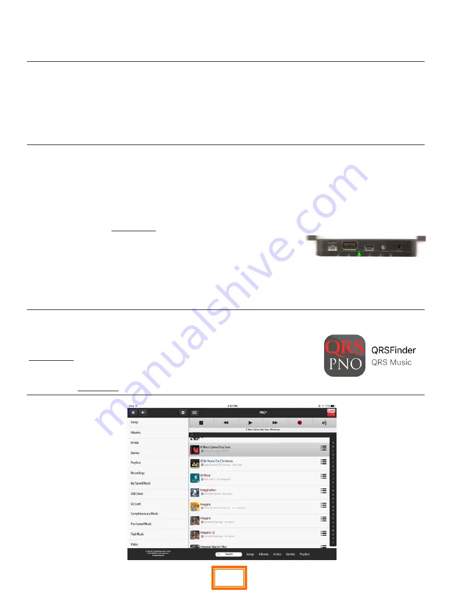 QRS Music Technologies 700050A User Manual Download Page 20