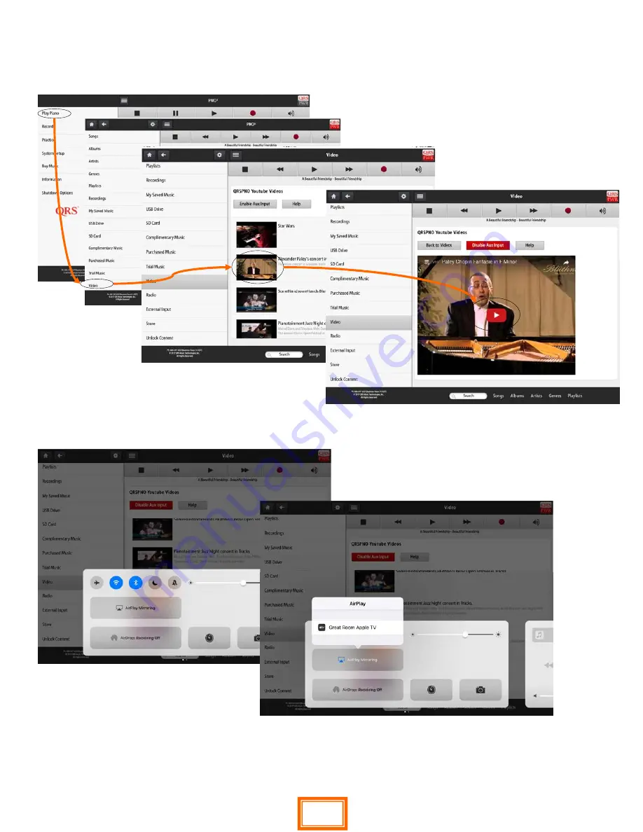 QRS Music Technologies 700050A User Manual Download Page 58