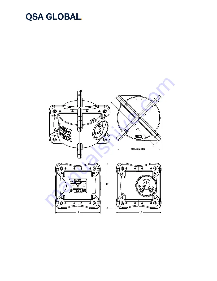 QSA Global SENTINEL SENTRY 110 Manual Download Page 5