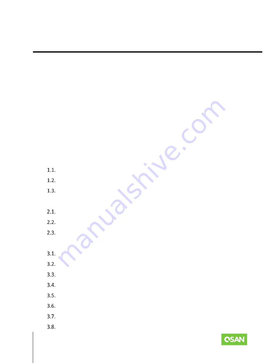 Qsan XCubeFAS Series Hardware Manual Download Page 3