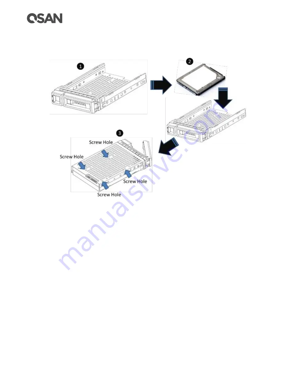 Qsan XCUBESAN XS1212S Скачать руководство пользователя страница 52