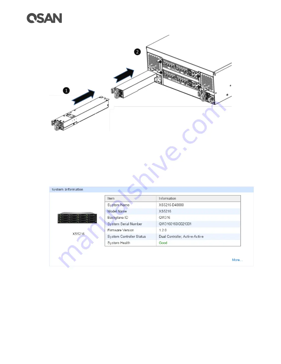 Qsan XCUBESAN XS1212S Скачать руководство пользователя страница 118