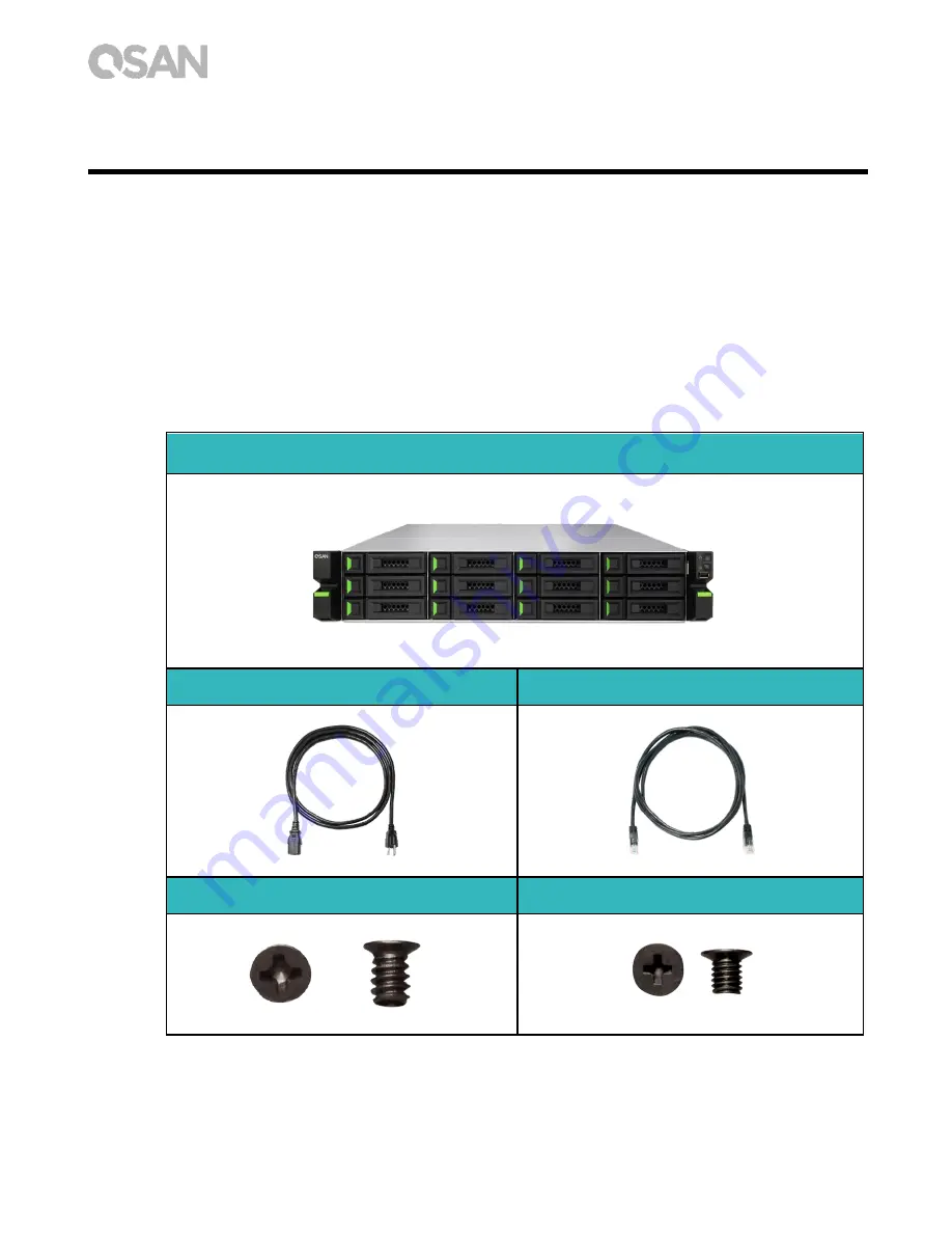 Qsan XN5012R Скачать руководство пользователя страница 12