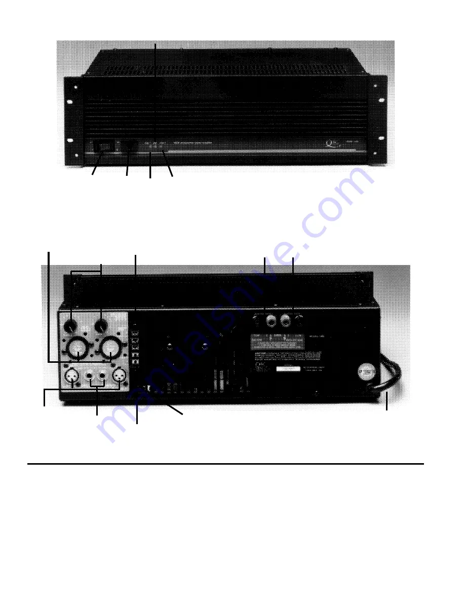 QSC 1100 Owner'S Manual Download Page 8