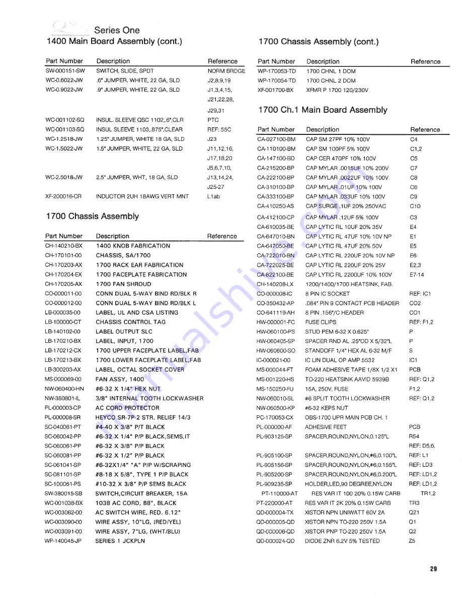 QSC 1100 Скачать руководство пользователя страница 34