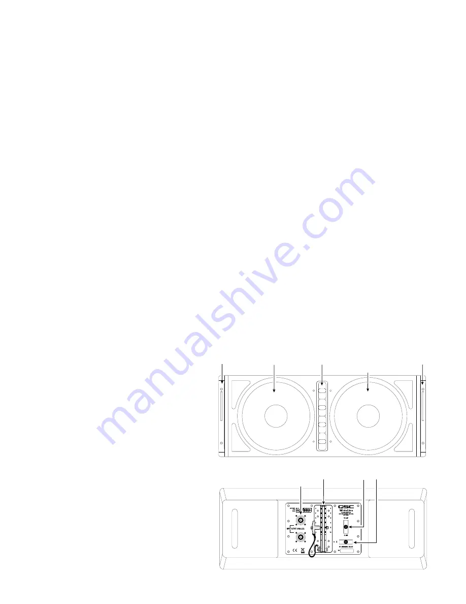 QSC AF2102-LA User Manual Download Page 3