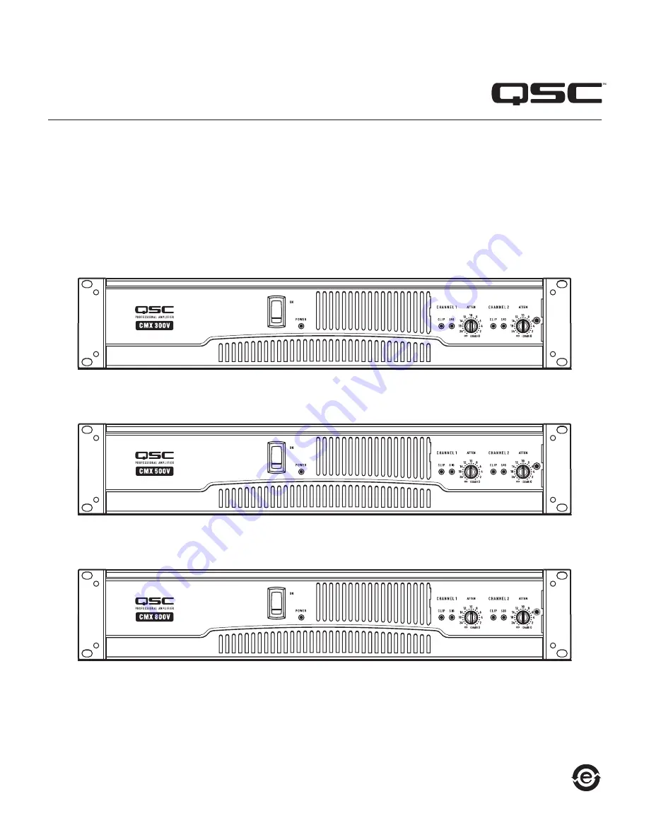 QSC CMX500V User Manual Download Page 21