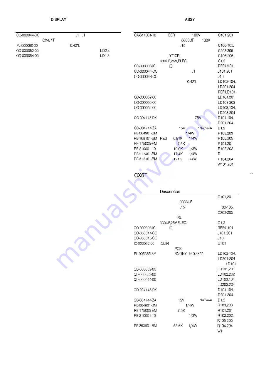 QSC CX Series Service Manual Download Page 34